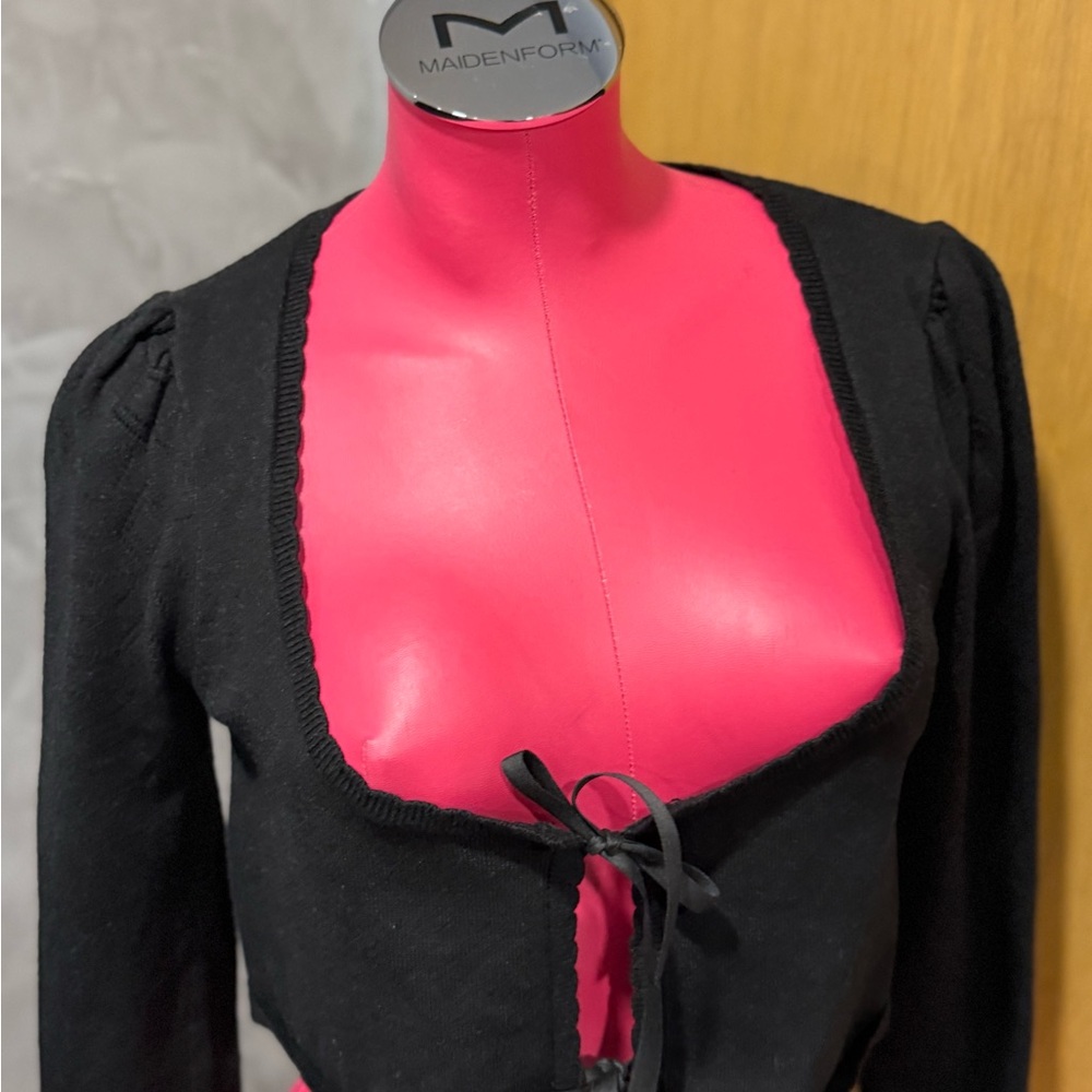 Zara Black Cardigan Sweater